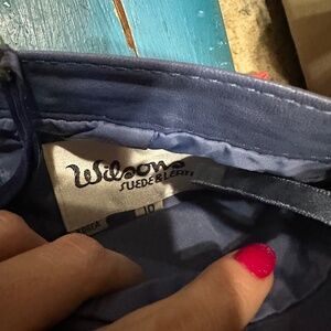 Wilson’s leather skirt